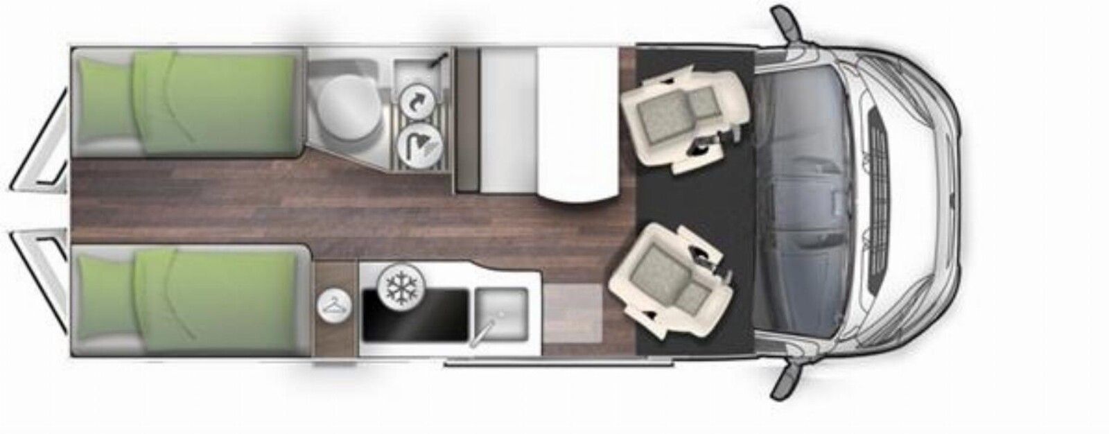 Fahrzeugabbildung Forster Vantasy FV636EB Fahrassistenz Paket