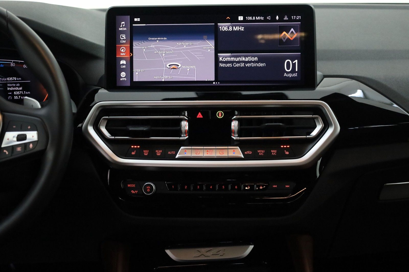 Fahrzeugabbildung BMW X4 xDrive 20 d,Leder,Navi,LED,360Kamera,HUD