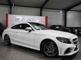 Mercedes-Benz C 180 COUPE AMG-LINE WHITE & BLACK / PANORAMA - gebrauchte Mercedes-Benz C 180 aus dem Jahr 2021
