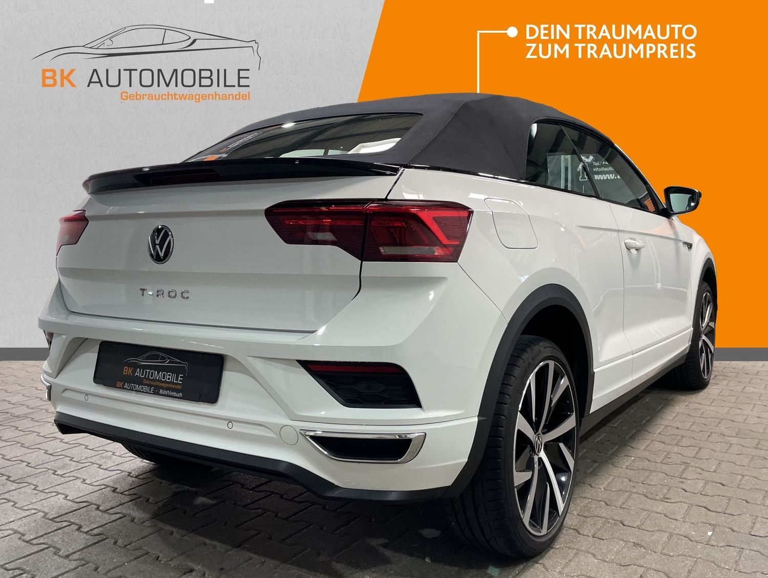 Fahrzeugabbildung Volkswagen T-Roc 1.5TSI R-Line DSG#LED#Leder#ACC#Spur