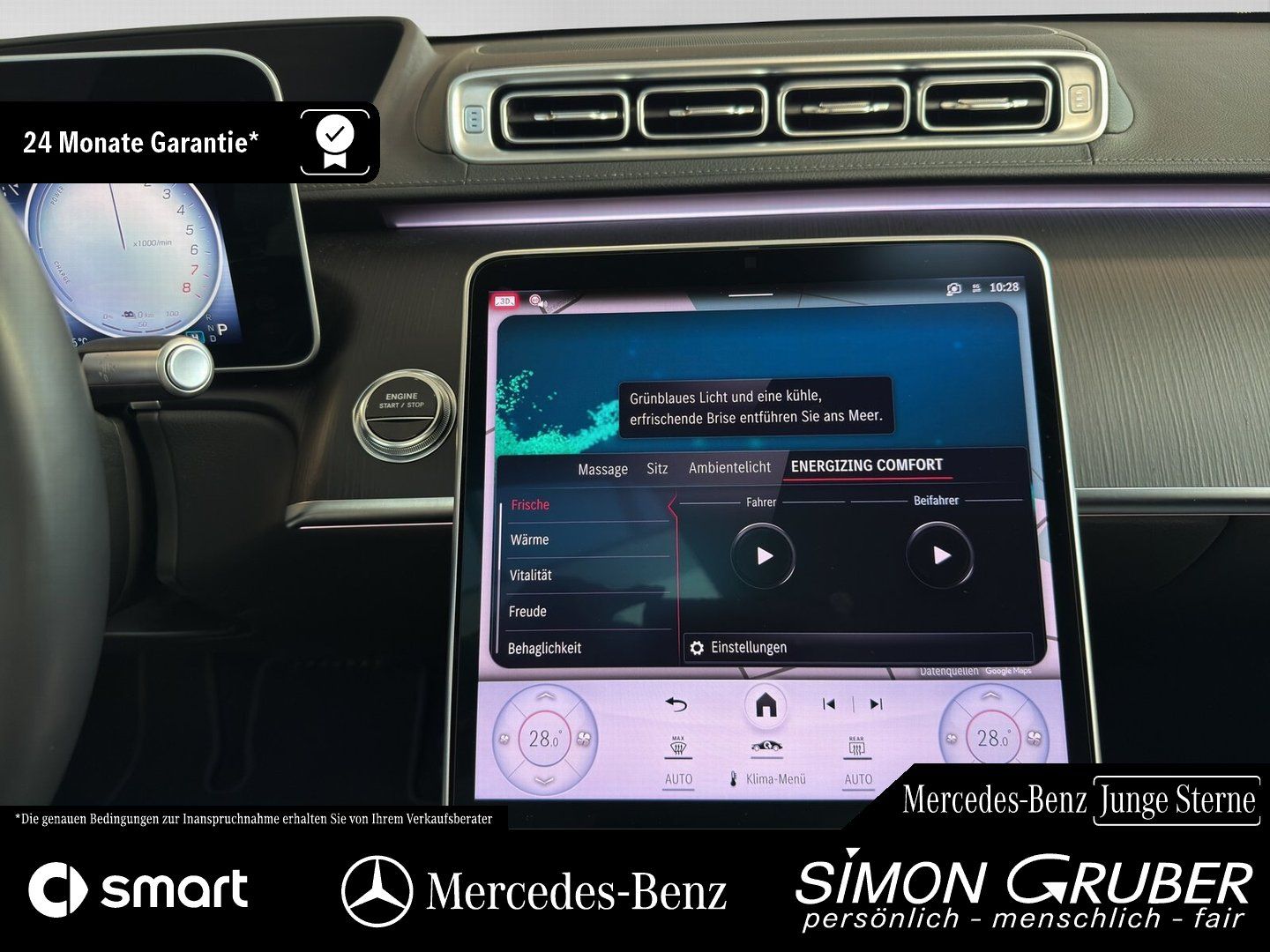 Fahrzeugabbildung Mercedes-Benz S 450 e AMG Chauffeure 4*Massage Guard 360 Burm