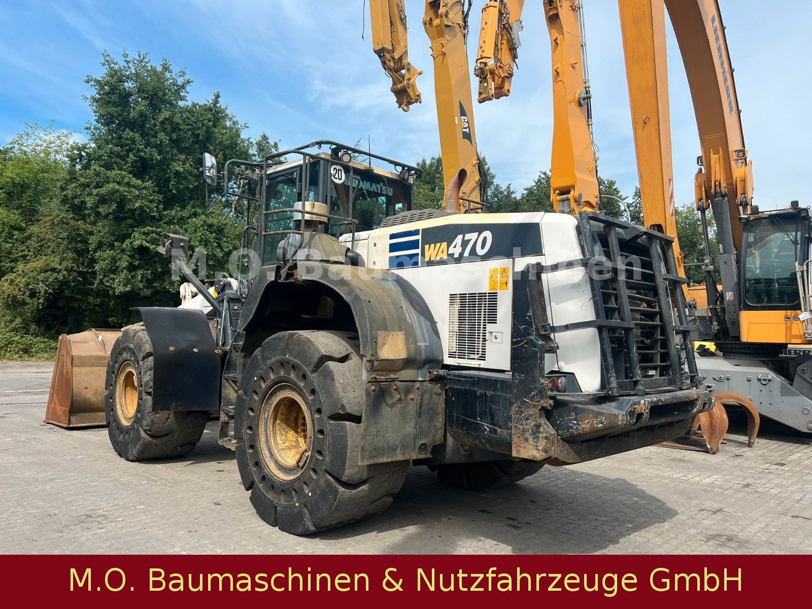 Fahrzeugabbildung Komatsu WA 470-8 / ZSA / Waage / AC/