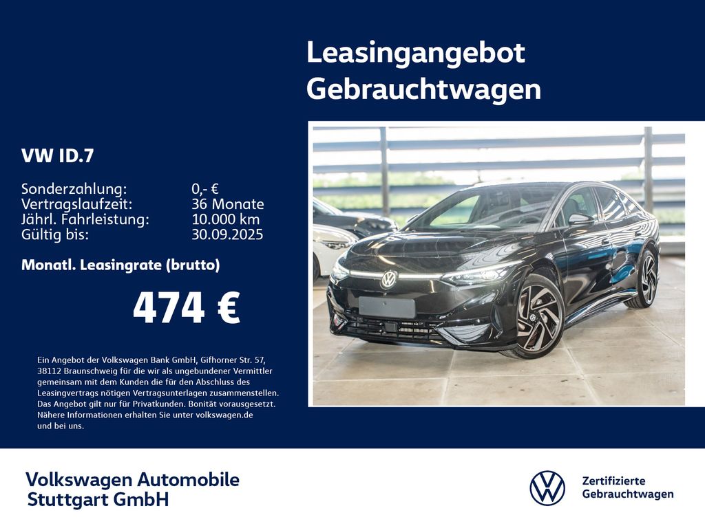 Volkswagen ID.7 Pro Navi AHK Kamera