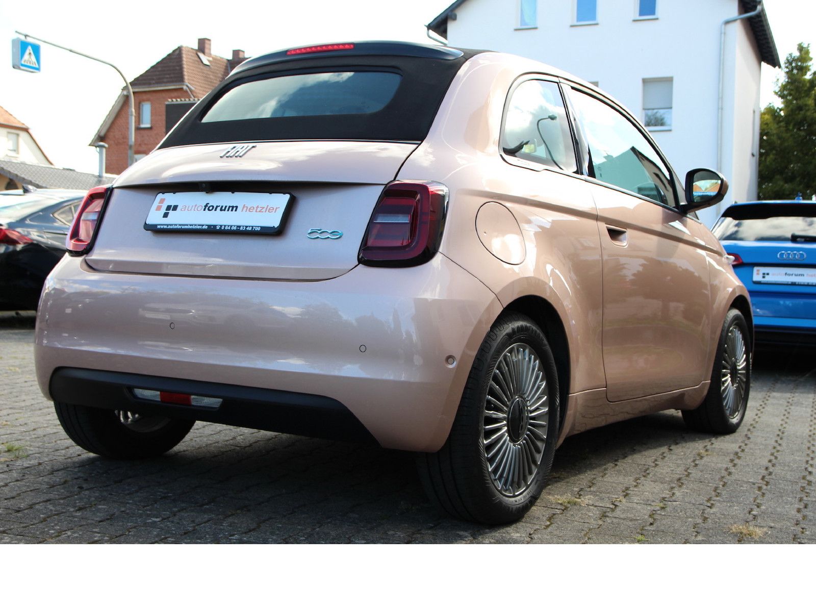 Fiat 500e Cabrio*Kamera!*Sitzheiz!*Standheizung!*Rosé imagem 3