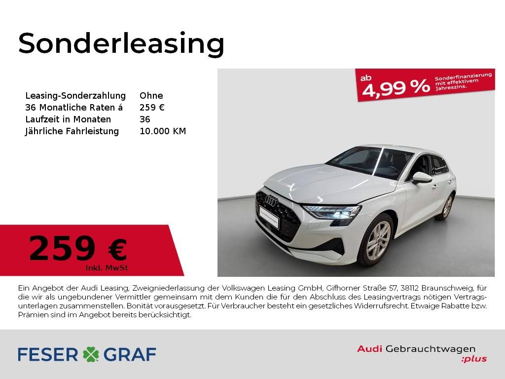 Audi A3 Sportback Advanced virt.Cockpit/LED/Navi plus