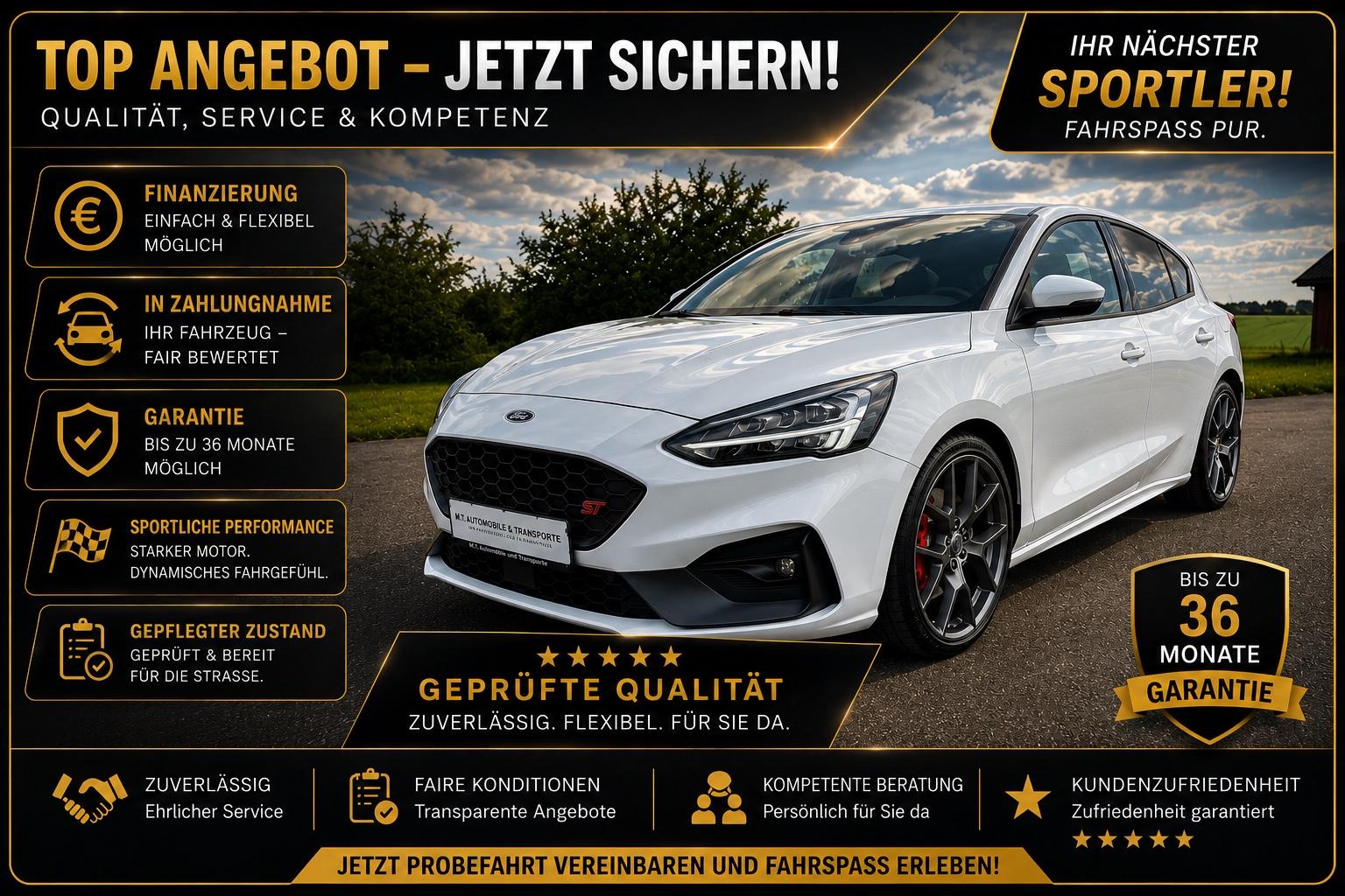 Ford Focus Lim. ST *NAV*BOSE*LED*RECARO*SHZ*DIGI*KEYL