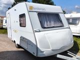 Sterckeman 420 CP Starlett FESTBETT LUFT-SONNENSEGEL 900 KG - Sonnensegel Wohnwagen gebraucht