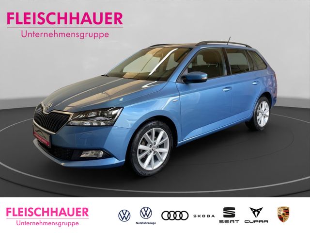 Skoda Fabia Combi 1.0 TSI CleverI AHK-ACC CarPlay Klim