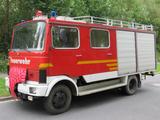 Mercedes-Benz LP709=Löschgruppenfz.=Löschwasserpumpe=9-Sitzer= - Mercedes-Benz Lp