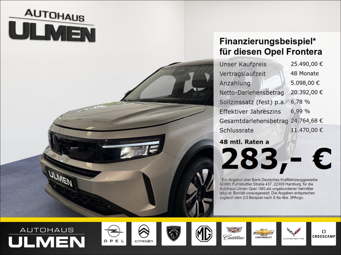 Opel Frontera GS 1.2 107 kW Navi Digitales Cockpit LE