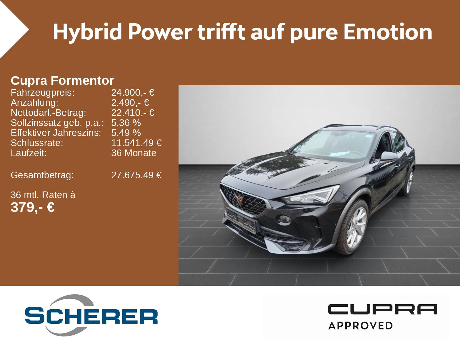 Cupra Formentor 1.4 e-Hybrid RFK PDC Memory-Sitz ACC S