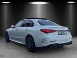 Mercedes-Benz C300de AMG Pano DISTRO Memo AHK Masage HUD KeyGo - Hybrid (Diesel/Elektro): Weiß, Schiebedach, Limousine