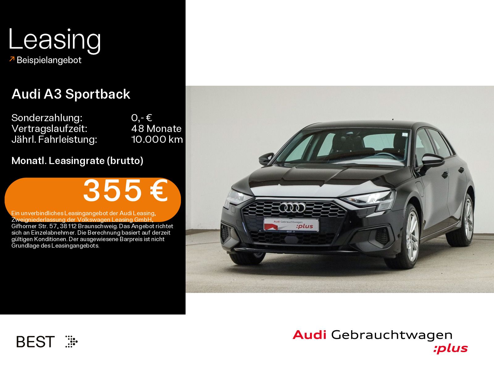 Audi A3 Sportback 40 TFSI e Assist, Navi, Interface