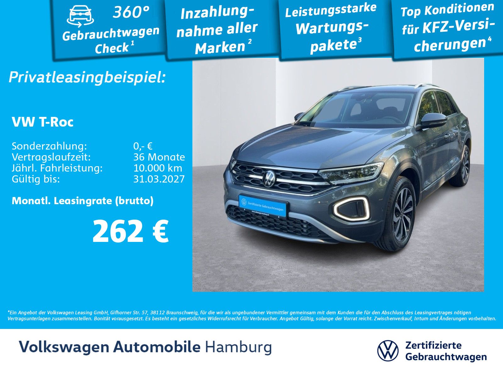 Volkswagen T-Roc Style 1.5 TSI DSG AHK Navi Einparkkamera foto 2