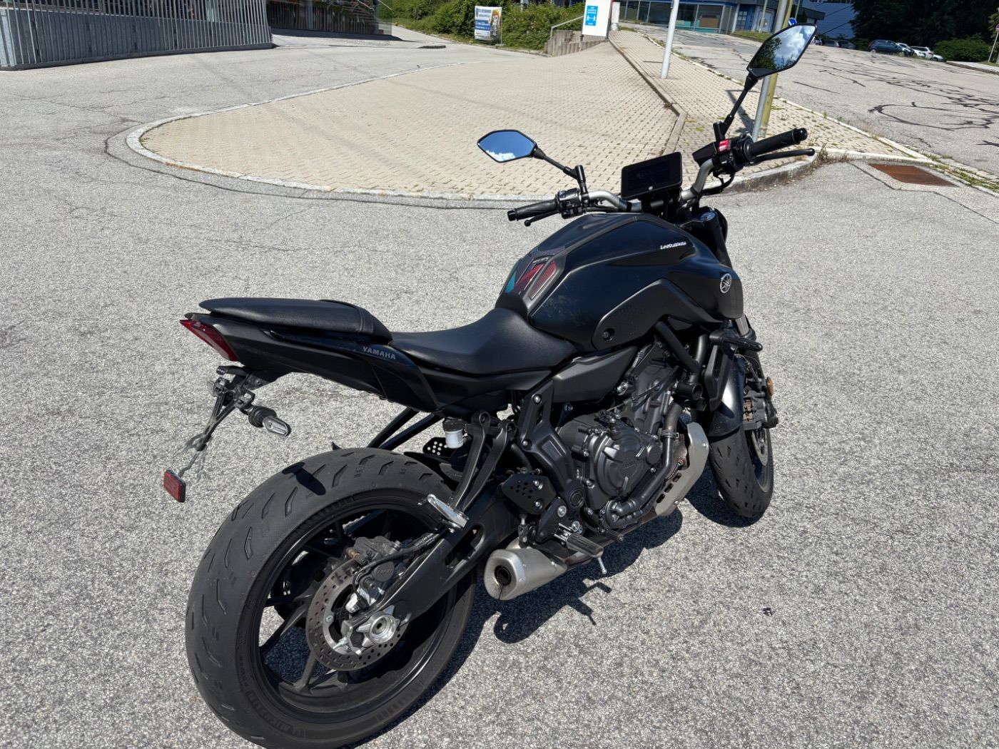 Fahrzeugabbildung Yamaha MT 07 Modell 2024 A2 aus erster Hand