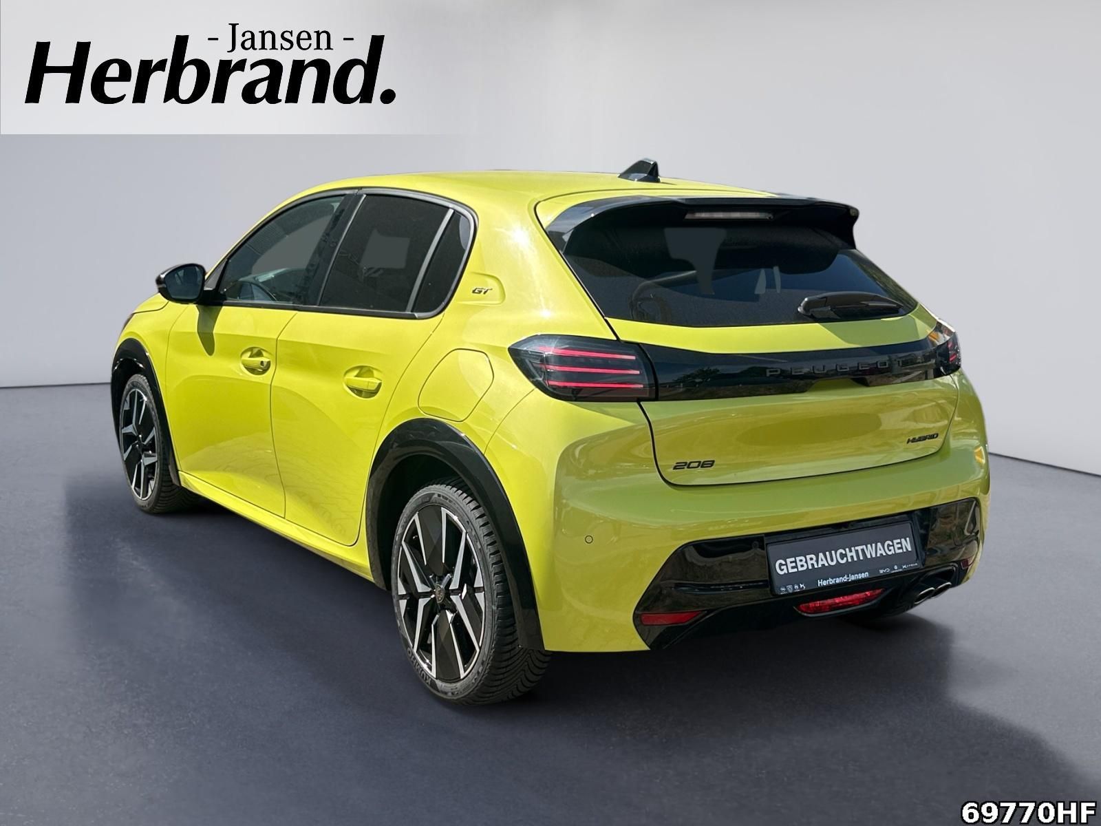 Fahrzeugabbildung Peugeot 208 1.2 Hybrid 136 GT (EURO 6e)