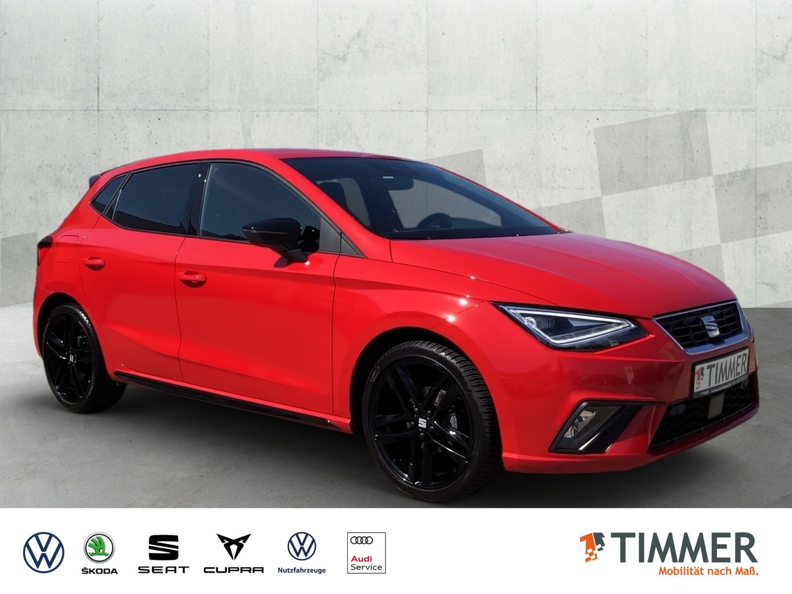 SEAT Ibiza 1.0 TSI FR PRO BLACK EDITION +LED +ACC +RK