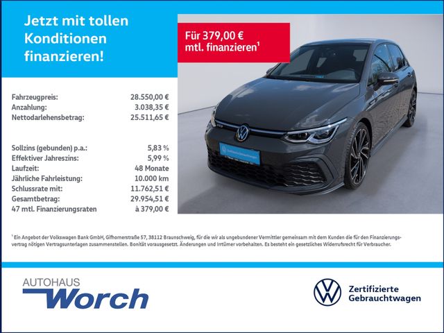 Golf VIII GTD 2.0 TDI DSG PANO+KEYLESS+19"+