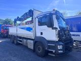 MAN TGS 26.400 Baustoffwagen/Hiab 232/Lift-Lenkachse - stationäre Hiab Kräne