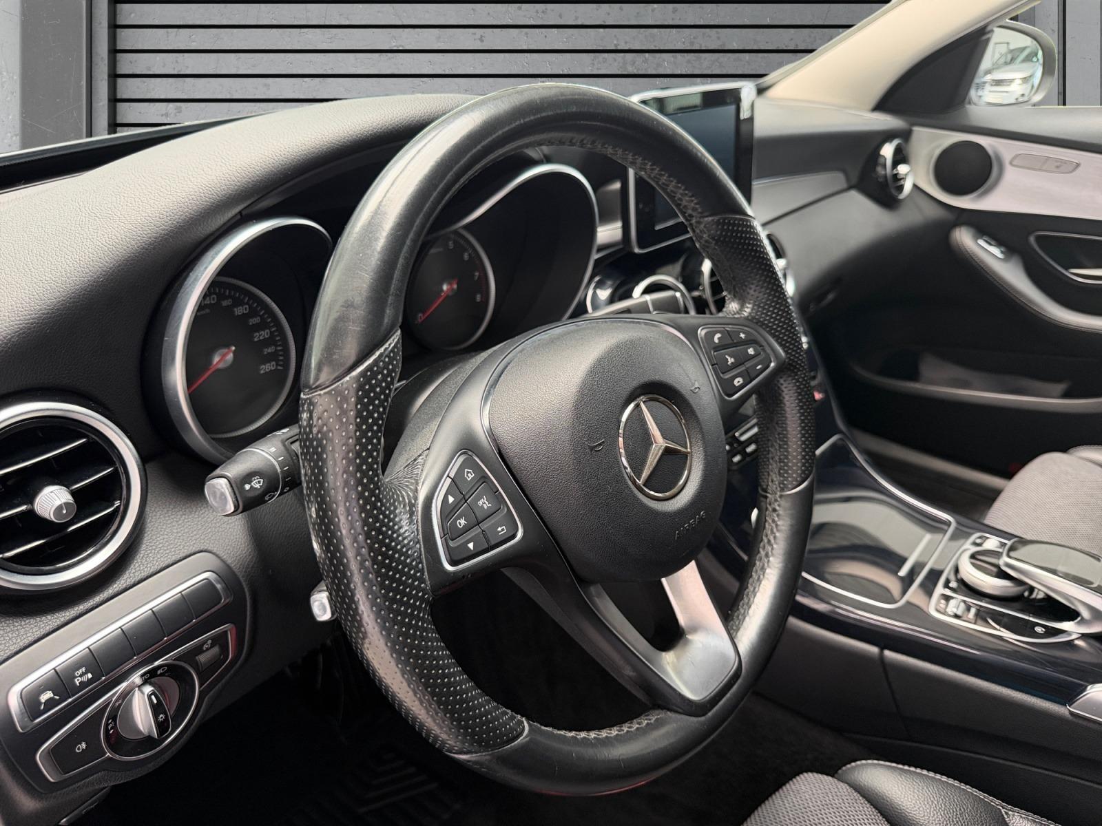 Mercedes-Benz C 200 T 4M AUTOMATIK+NAVI+TEILLEDER+LED+ALU+TÜV+