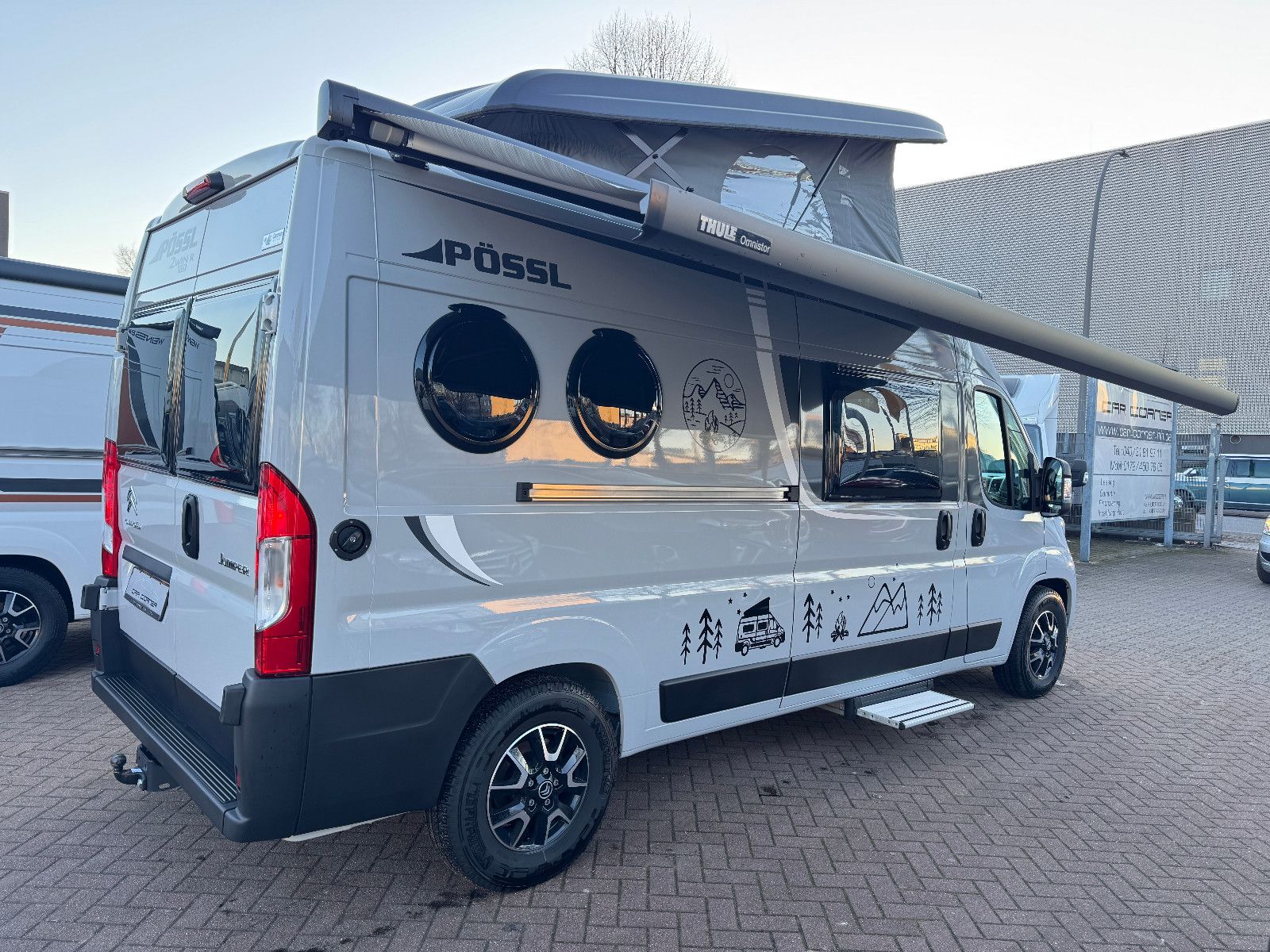 Fahrzeugabbildung Pössl 600 2WIN R PLUS CITROEN SCHLAFDACH AHK KAMERA