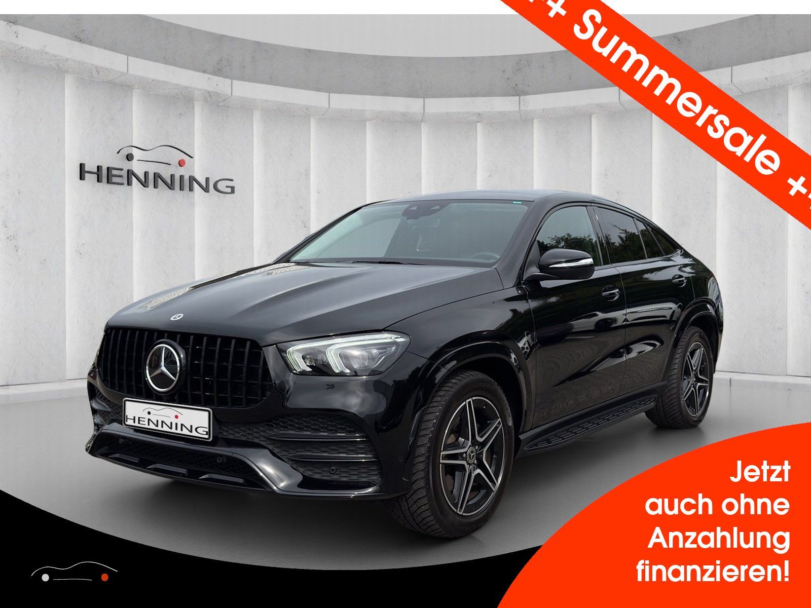 Mercedes-Benz GLE 400 d 4M Coupé Night Panorama 360° DISTR 20"