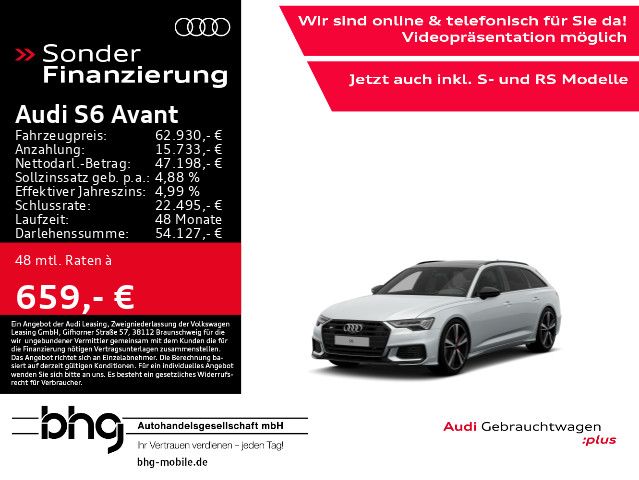 Audi S6 Avant TDI quattro AHK Pano AAS Nachtsicht B&O