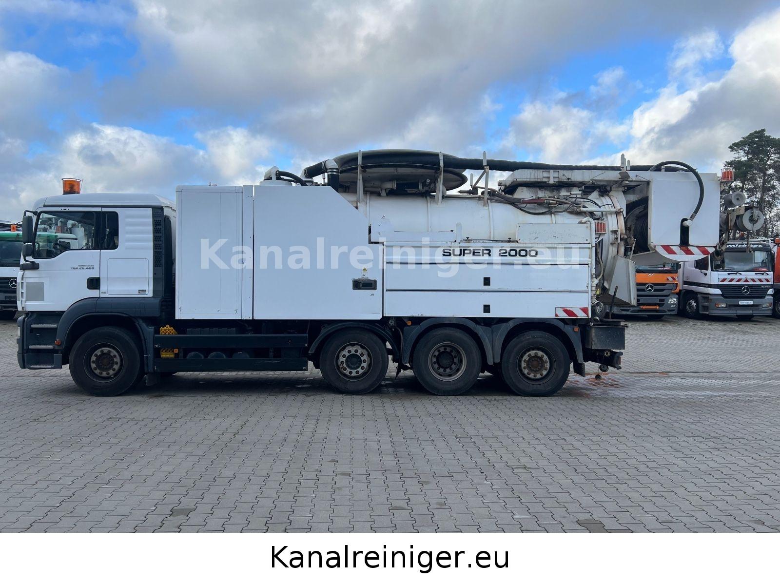 MAN TGA 32.480 8x2 Wiedemann Super 2000, Recycler