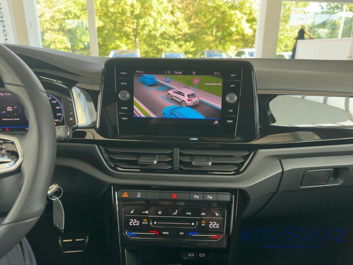 Volkswagen T-Roc 1.5 TSI R-LINE+DSG+MATRIX+ACC+PARKASSIST, миниатюра 14