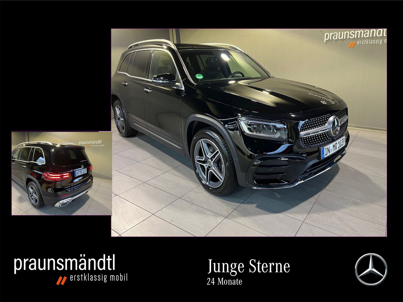 Mercedes-Benz GLB 200 Edition AMG Pano AHK Dist 7Sitz 360° Tot
