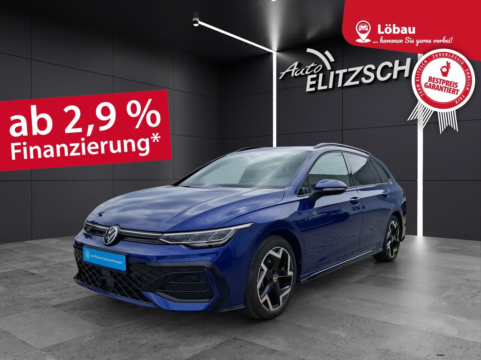 Fahrzeugabbildung Volkswagen Golf VIII Variant TDI R-Line DSG LED Navi AID AC