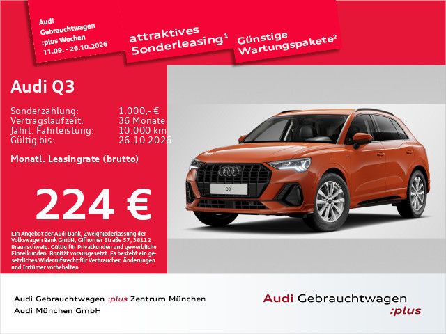 Audi Q3 35 TFSI S tronic S line Virtual/LED+/Navi+/St