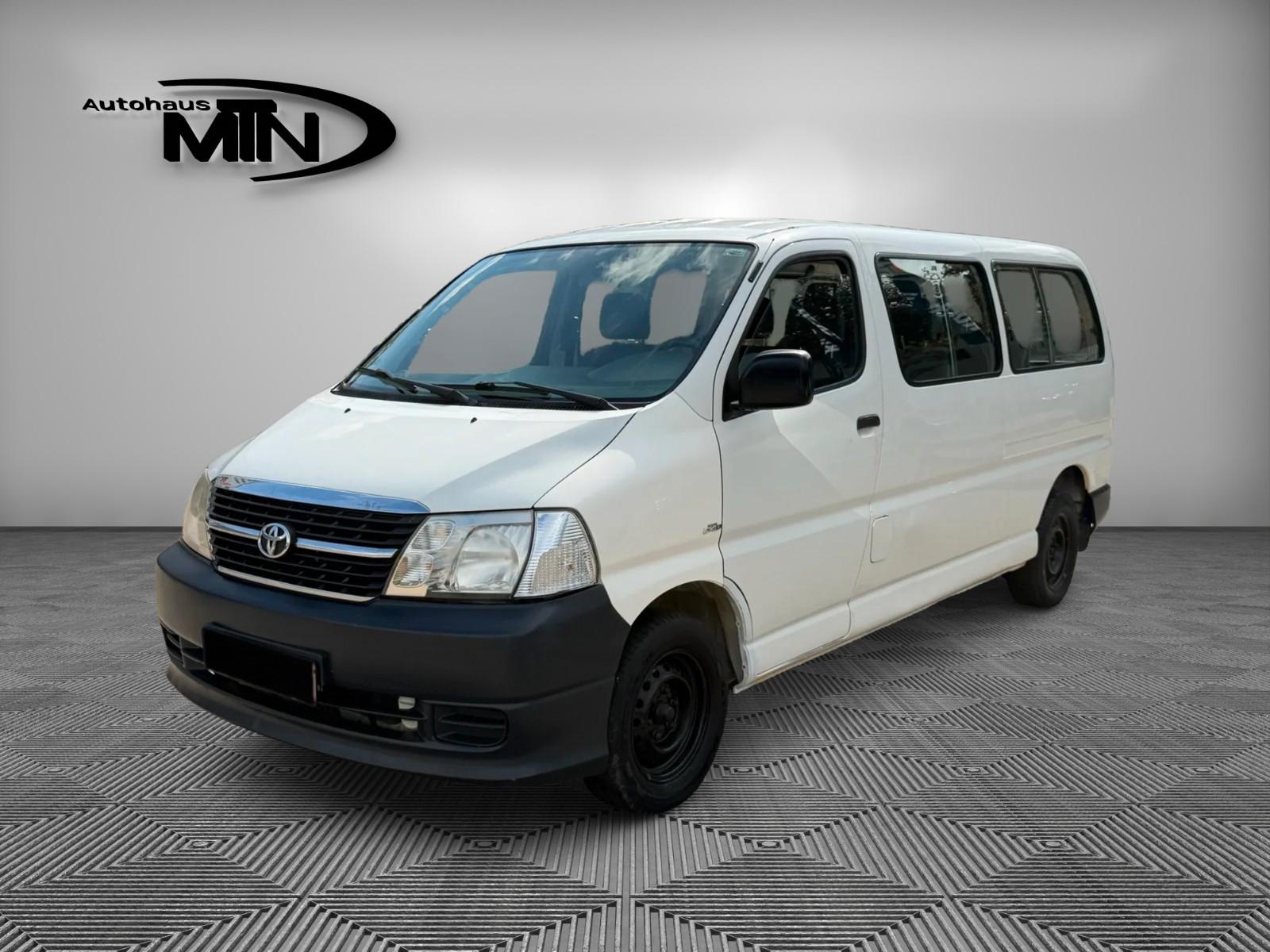 Toyota Hiace 2,5 LANG 8.Sitzer Klima AHK