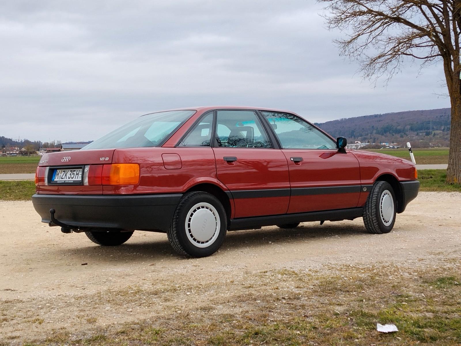 Audi 80 1.8 S, 98500 km, Oldtimer, Sehr gepflegt.