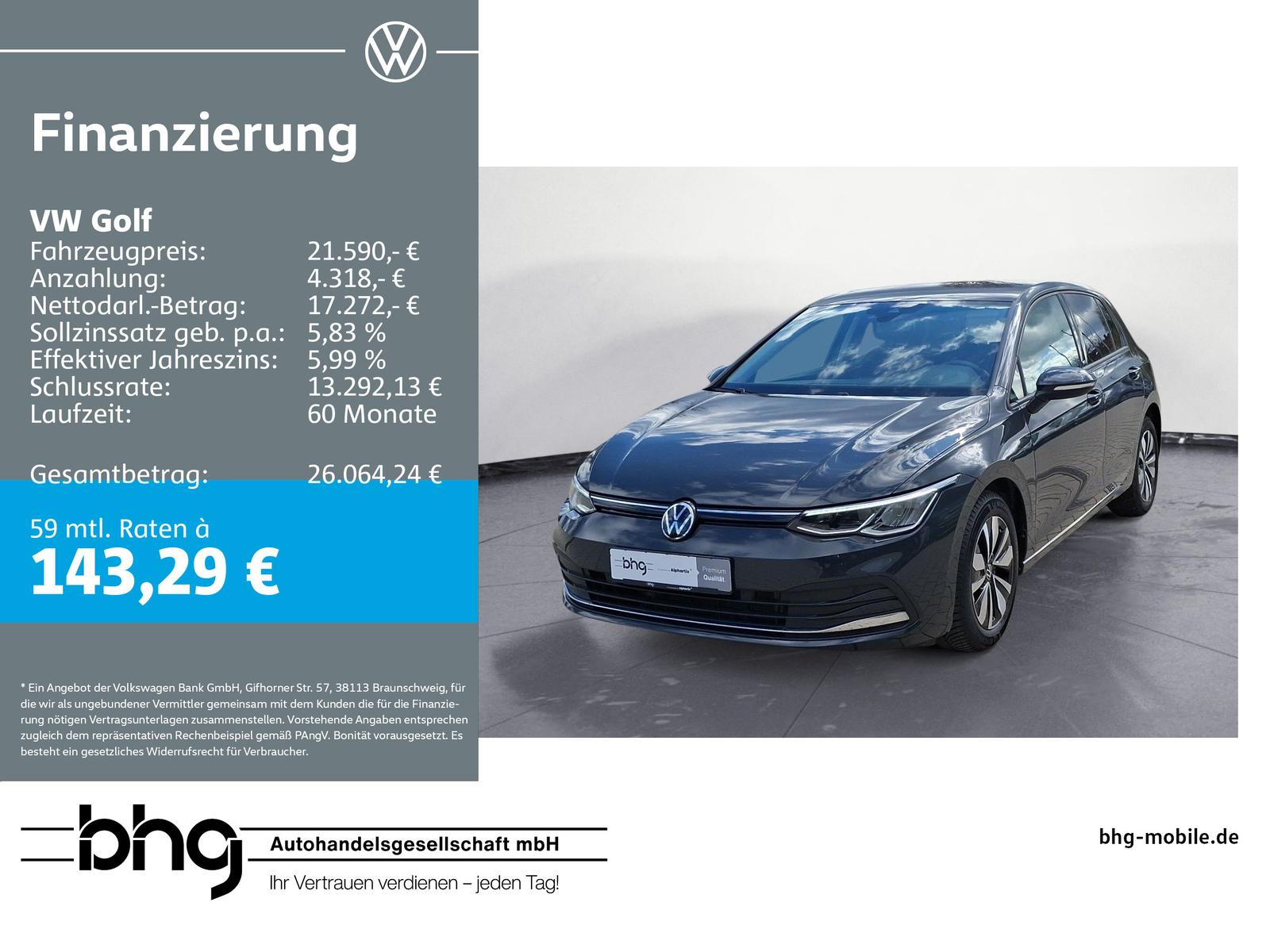 Volkswagen Golf 1.5 TSI Move