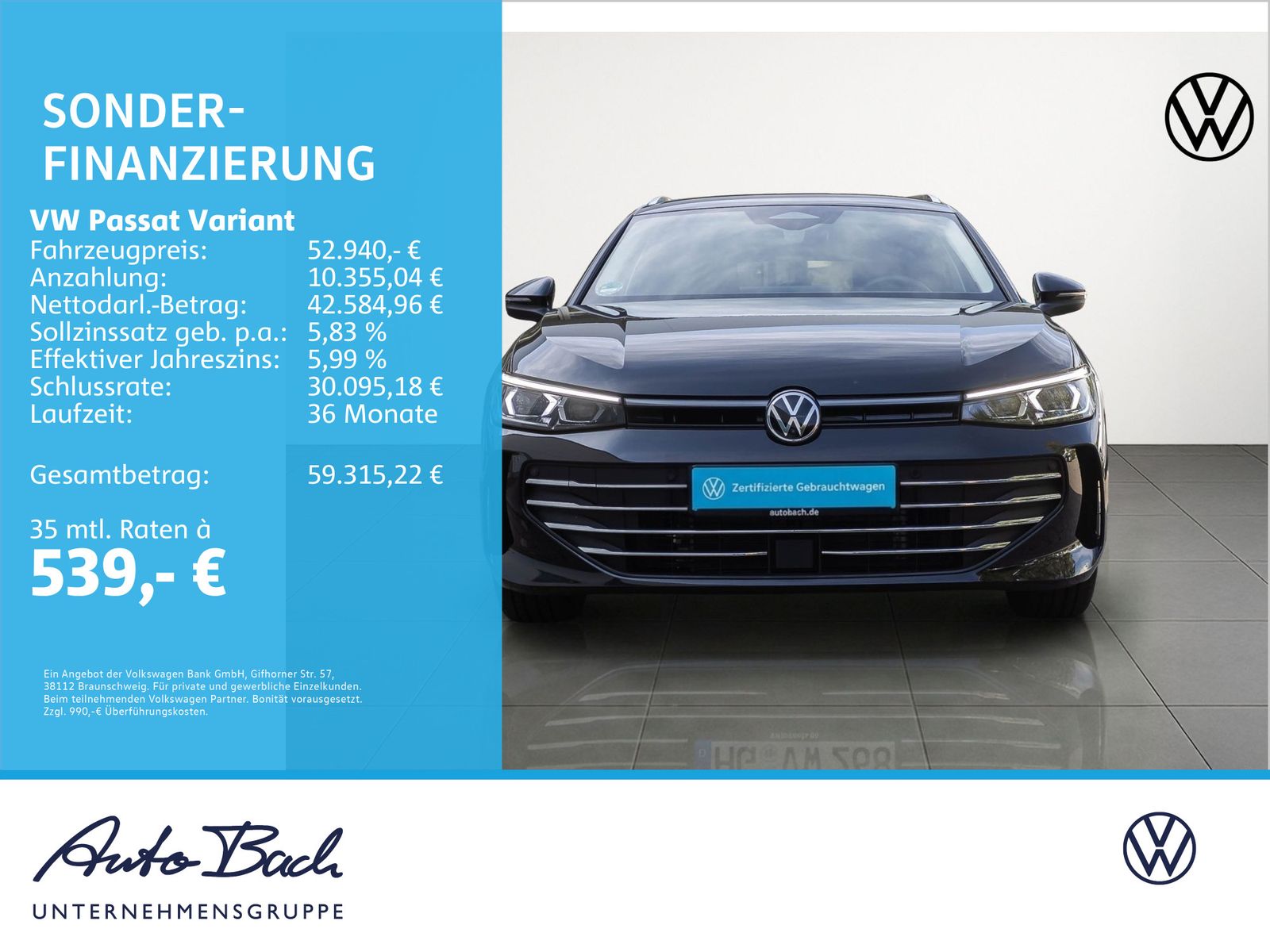 Volkswagen Passat Variant 2.0 TDI DSG Business, LED-Matrix, imagem 2