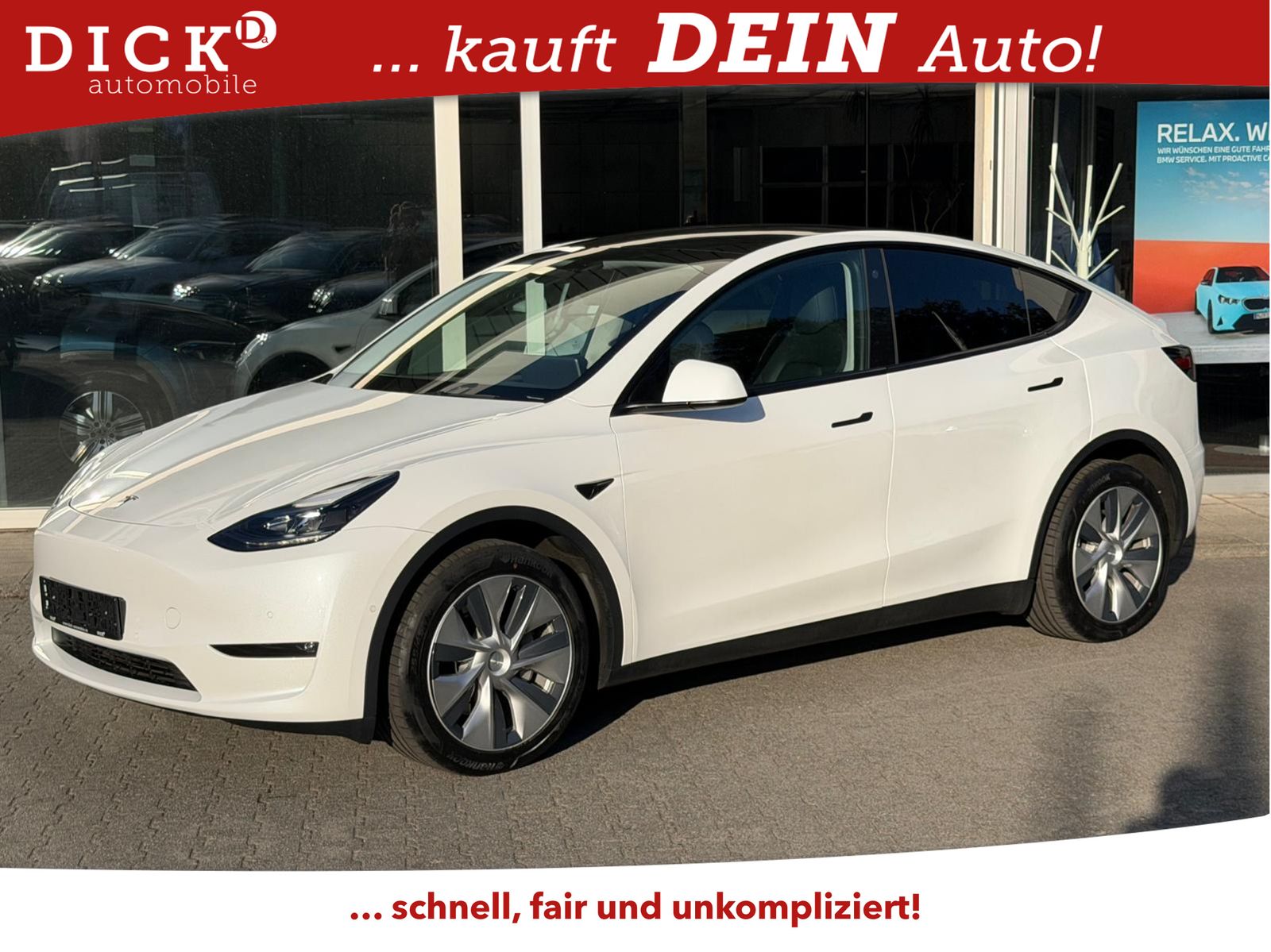 Tesla Model Y LR Dual AWD PANO+STDHZ+NAVI+LED+ACC+19"+