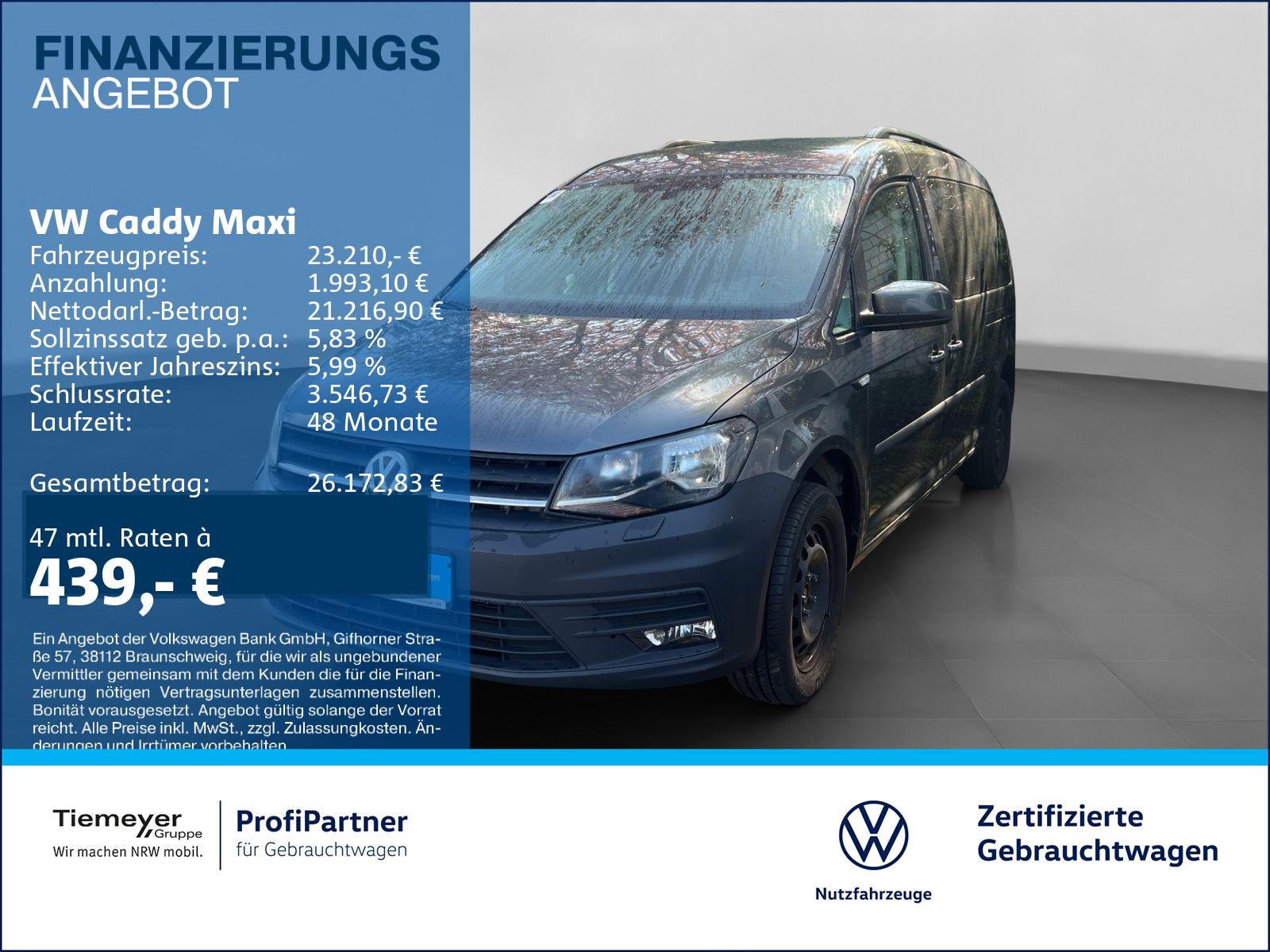 Volkswagen Caddy Maxi TDI 7-SITZE AHK NAVI CLIMATRONIC
