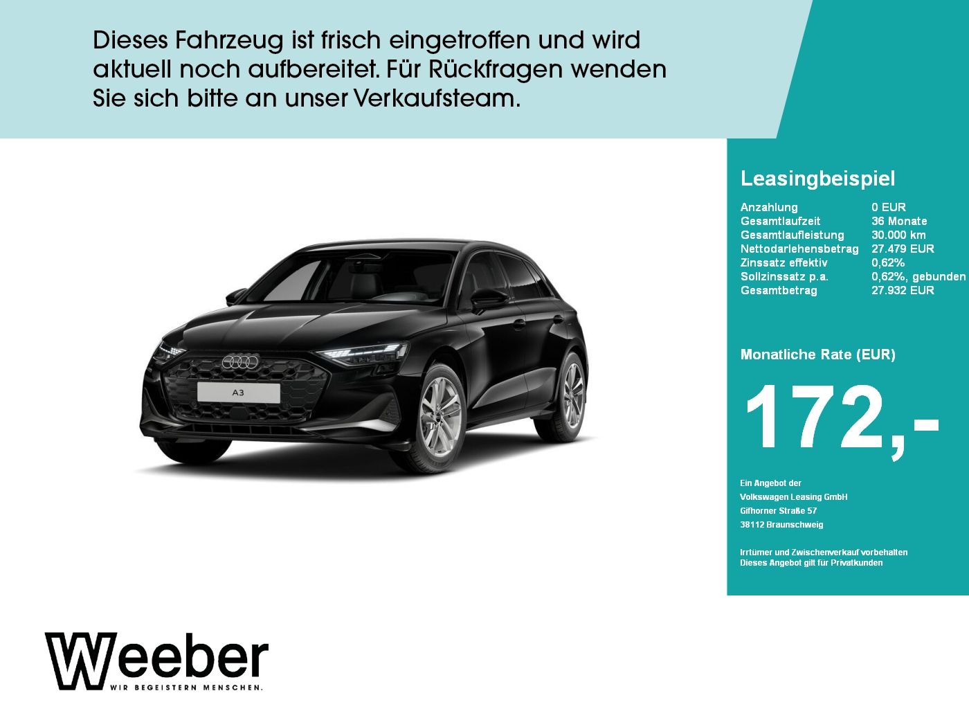 Audi A3 Sportback advanced *SHZ*GRA*KAMERA*NAVI*LED*V