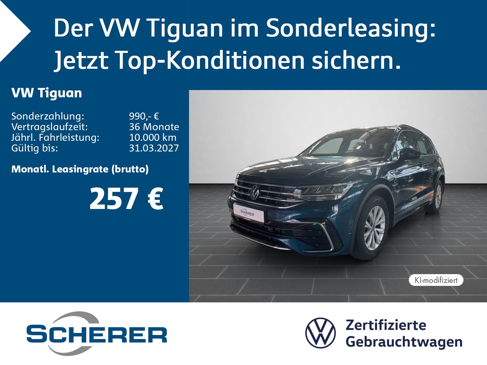 Volkswagen Tiguan R-Line 2.0 TDI DSG STANDHZ*IQ.DRIVE*DWA u