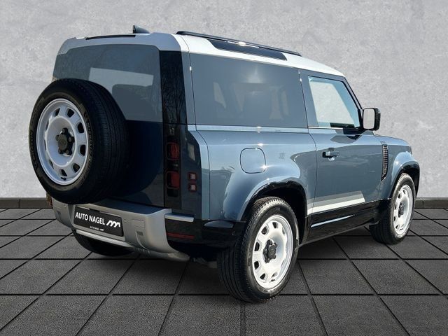 Land Rover Defender 90 D250 S 20 AHK Pano CountyP Luftfed foto 2