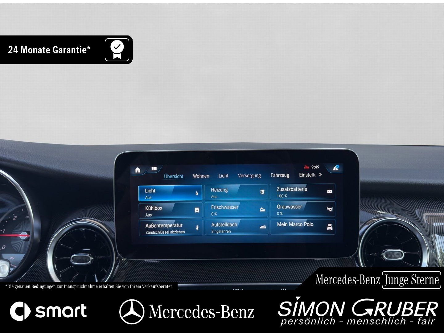 Fahrzeugabbildung Mercedes-Benz V 300 d Marco Polo AMG Airmatic Glasdach 2*Stand