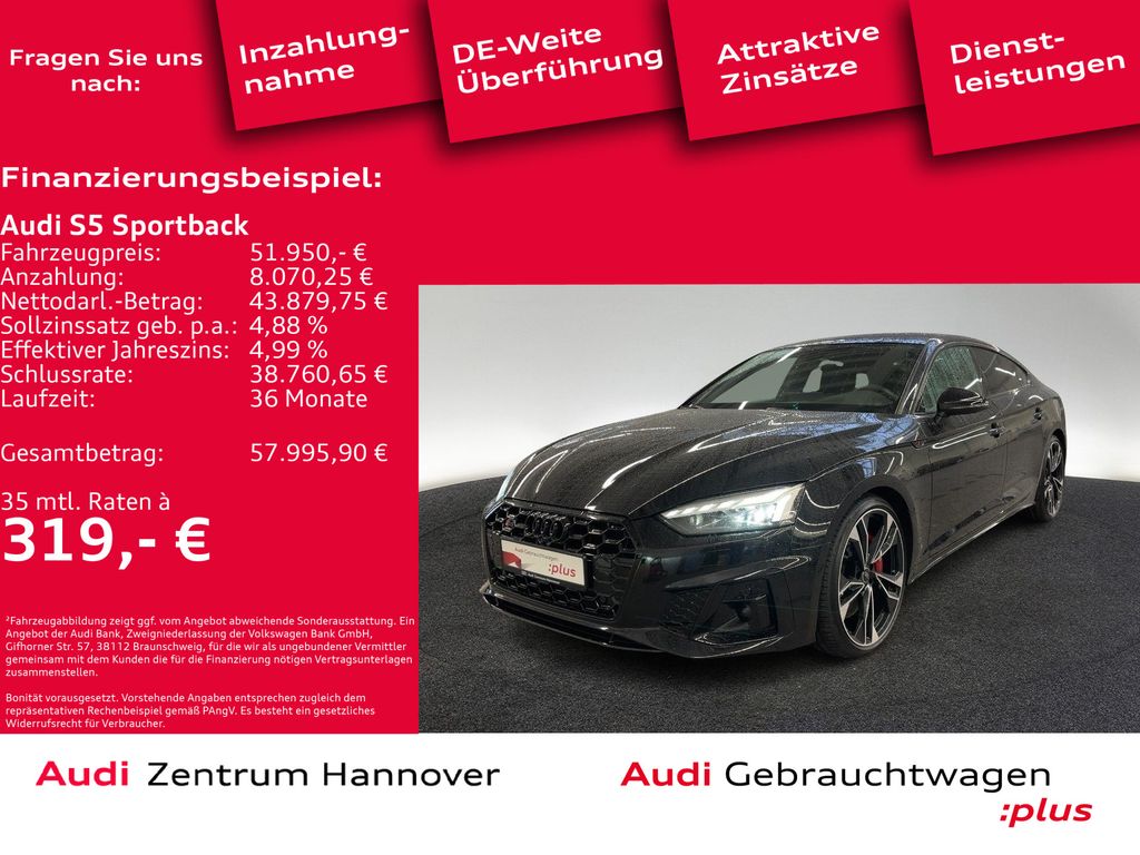 Audi S5 Sportback 55 TDI quattro competition edition