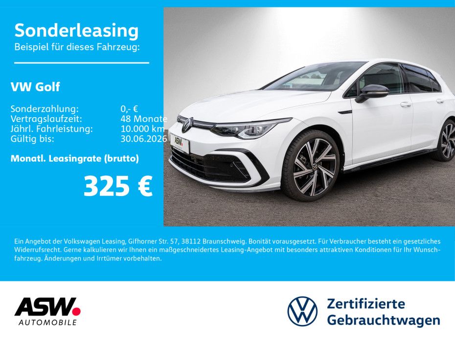 Volkswagen Golf R-Line 1.5 TSI DSG LED Navi RFK SHZ ACC