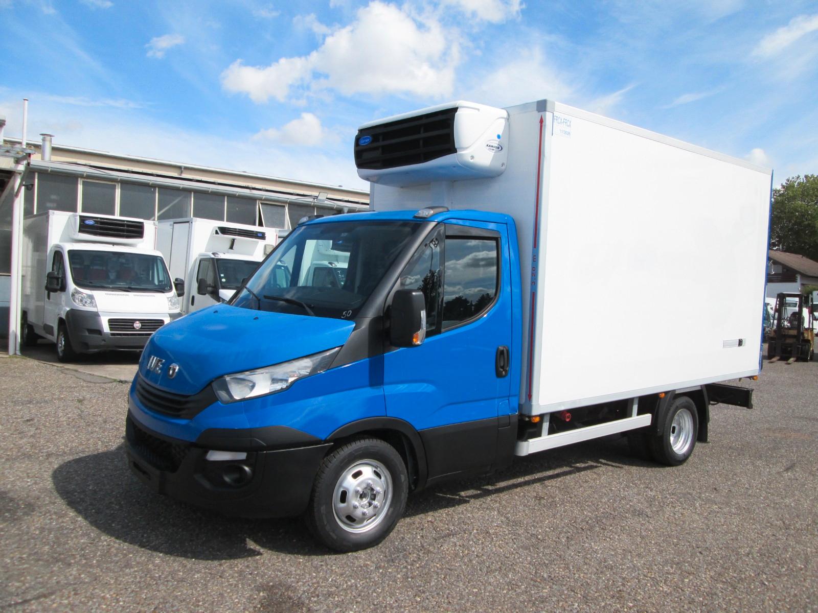Iveco 35 C14 *Maxi 2xCarrier Kühlkoffer 3.70m*Euro 6*