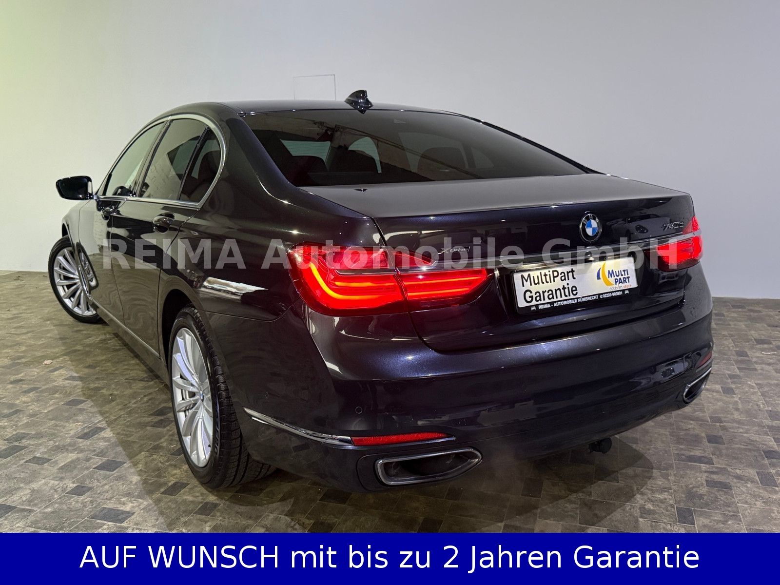 Fahrzeugabbildung BMW 740 d xDrive, Massage, Laser, ACC, HUD, H&K