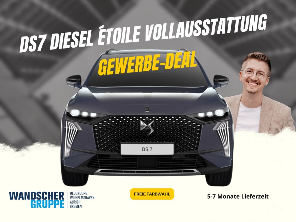 DS Automobiles DS 7 BlueHDi 130 Etoile Auto VOLLAUSSTATTUNG &