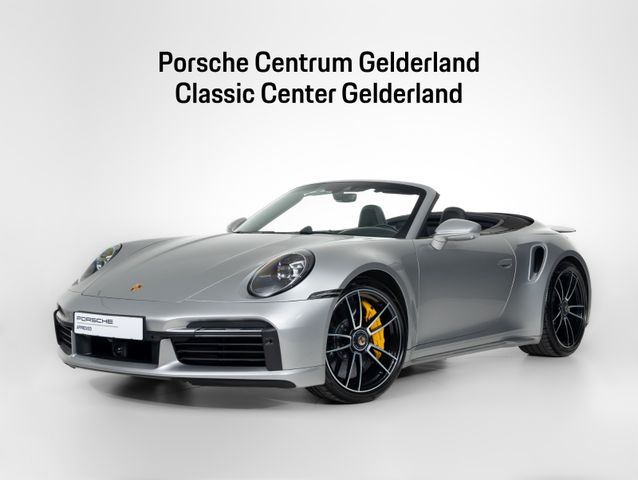 Porsche 911 Turbo S Cabriolet - Sportabgas - Nähte Kreid