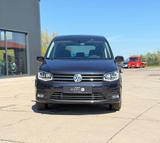 Volkswagen Caddy PKW 5 Sitz. DSG Bi-Xenon 5800KM WIE NEU - mit Benzin-Antrieb: Blau, Van