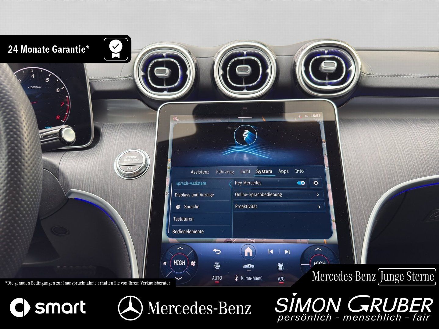 Fahrzeugabbildung Mercedes-Benz C 200 T 4M AMG Night Ambiente+ Memory 360 AHK
